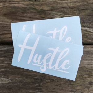 Hustle Decal
